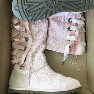 UGG lace up boots